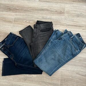 3 Men Banana Republic Skinny Fit Jeans